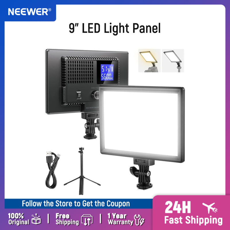 Iris Photography Led Lighting Pack - لوحة إضاءة LED من NEEWER Basics