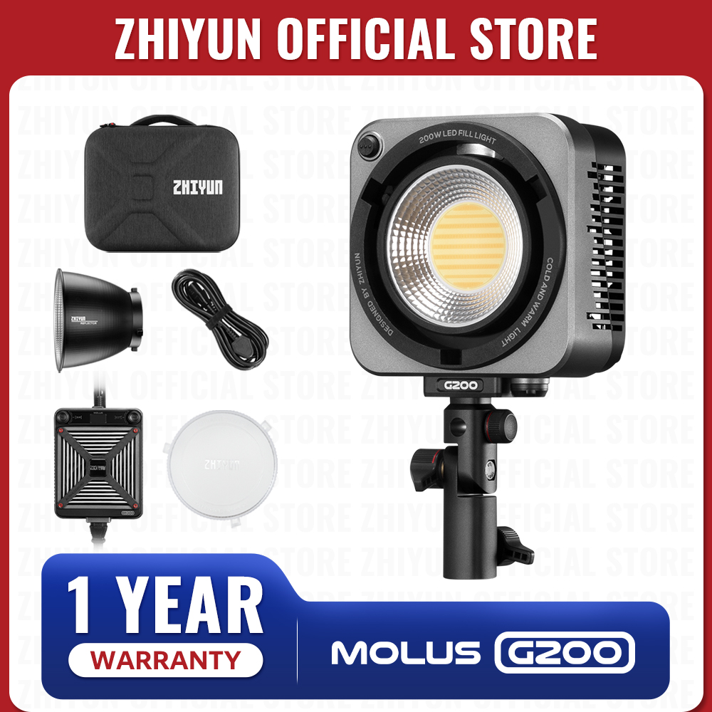 Photography Lighting App - ZHIYUN الرسمية MOLUS G200 200W COB