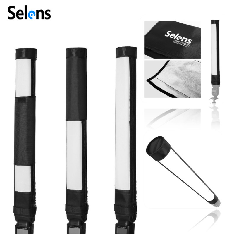 Softbox Portable Strip - Selens-المحمولة الحذاء الساخن فلاش قطاع الناشر