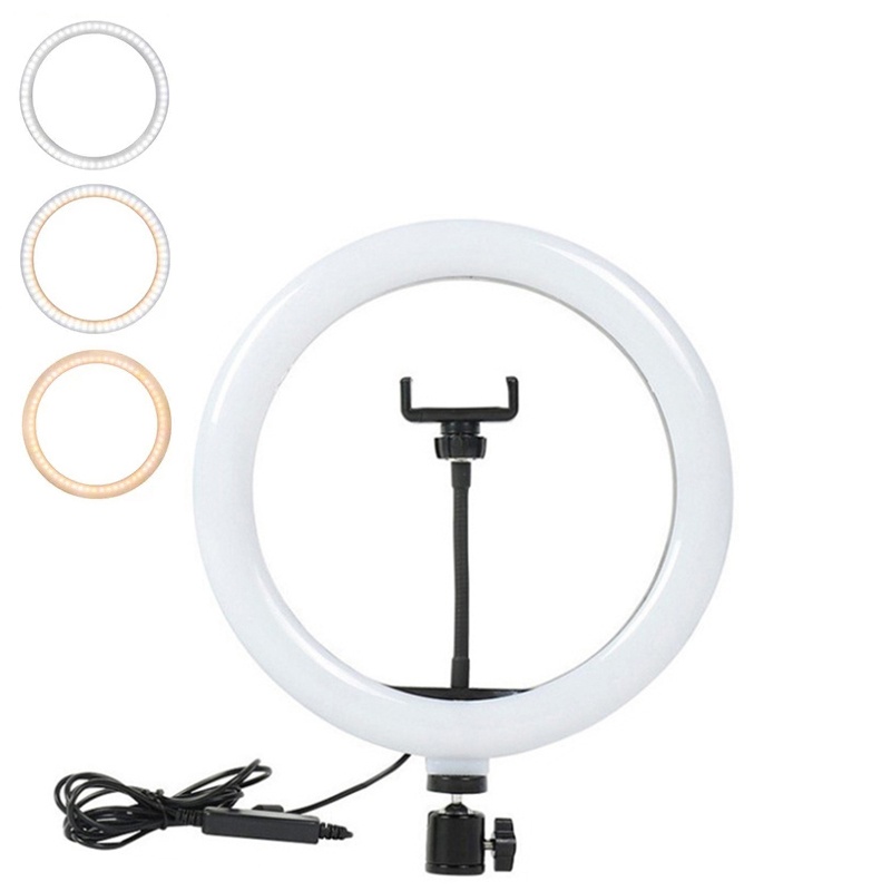 Photography Lighting Description - ضوء فيديو دائري LED قابل للتعتيم