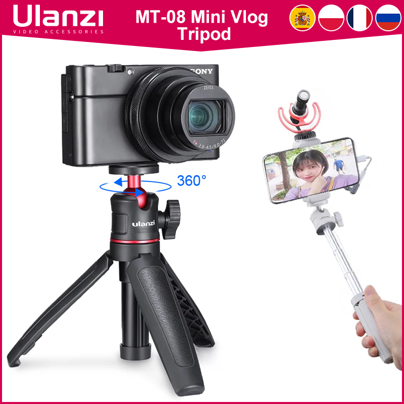 Iris Photography Led Lighting Pack - Ulanzi MT-08 DSLR SLR الهاتف مدونة