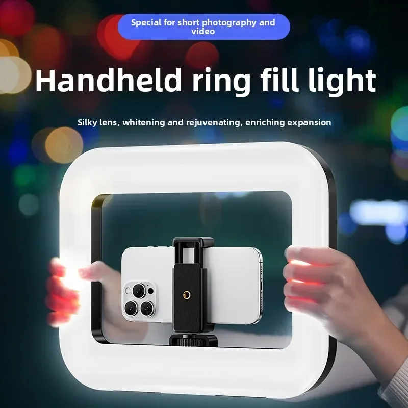 Photography Lighting Description - ضوء LED حلقي محمول باليد جديد