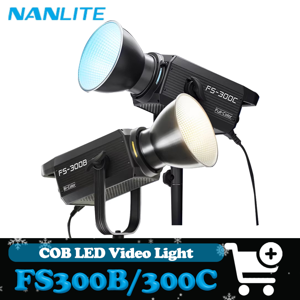 Photography Lighting App - Nanlite FS-300C FS-300B ضوء الفيديو 2700K
