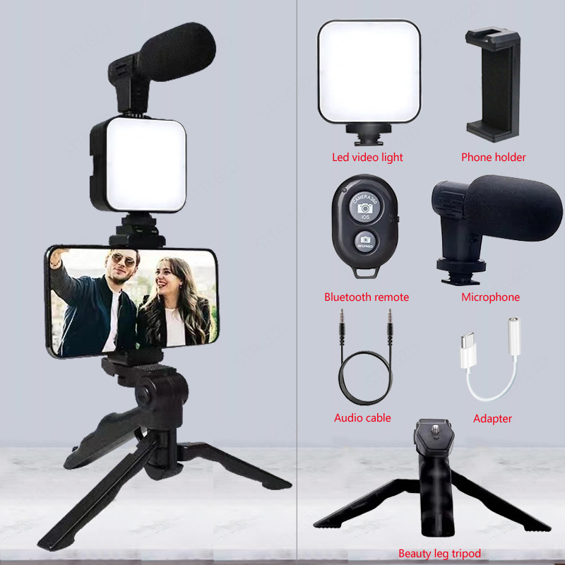 Iris Photography Led Lighting Pack - طقم تصوير فيديو للهواتف الذكية AY49