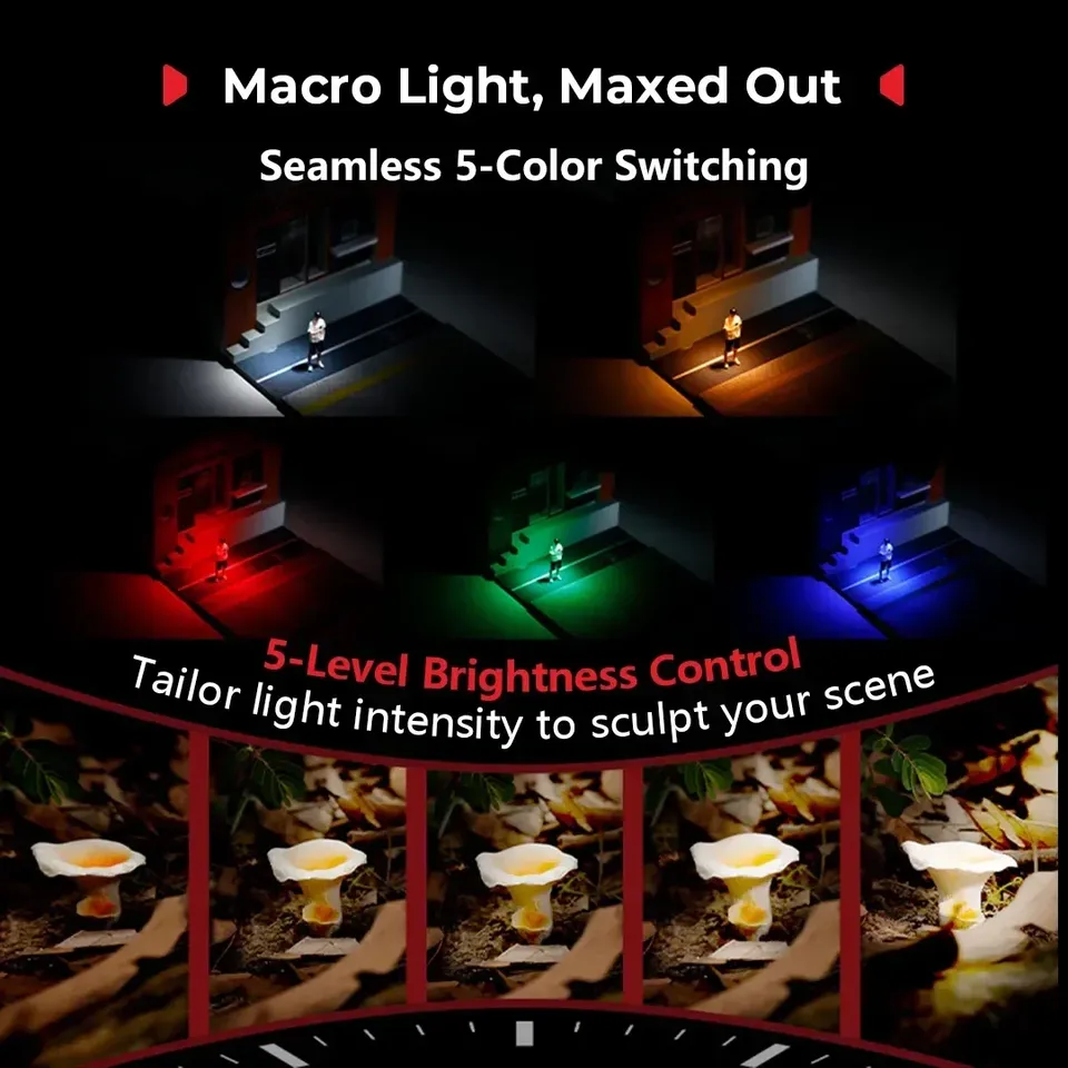 ل Smallrig RM-03 3 واط LED ماك - مراجعة Photography Lighting For Jewelry وسعره