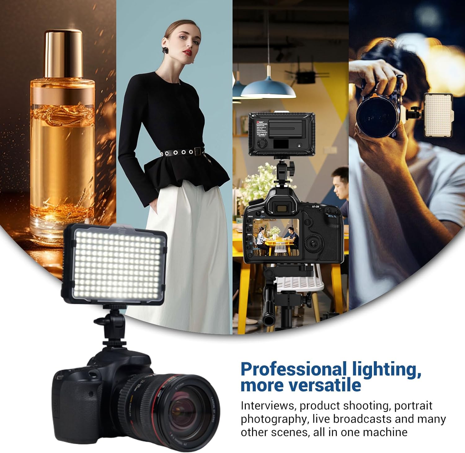 أضواء ليد ستوديو متدفقة ، تصوي - مراجعة Iris Photography Led Lighting Pack وسعره