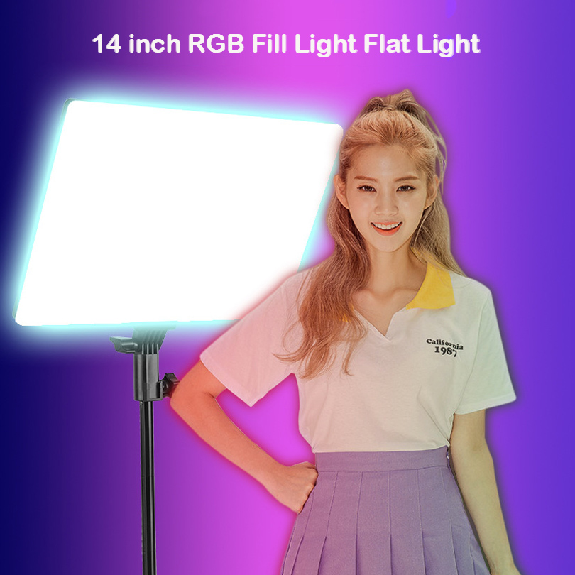 RGB 14 ''LED الفيديو الضوئي ال - مراجعة Photography Lighting Styles وسعره