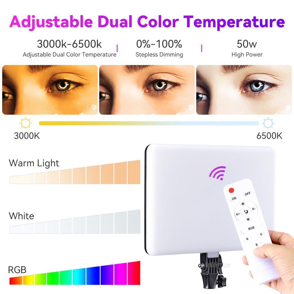 RGB 14 ''LED الفيديو الضوئي ال - مراجعة Photography Lighting Styles وسعره