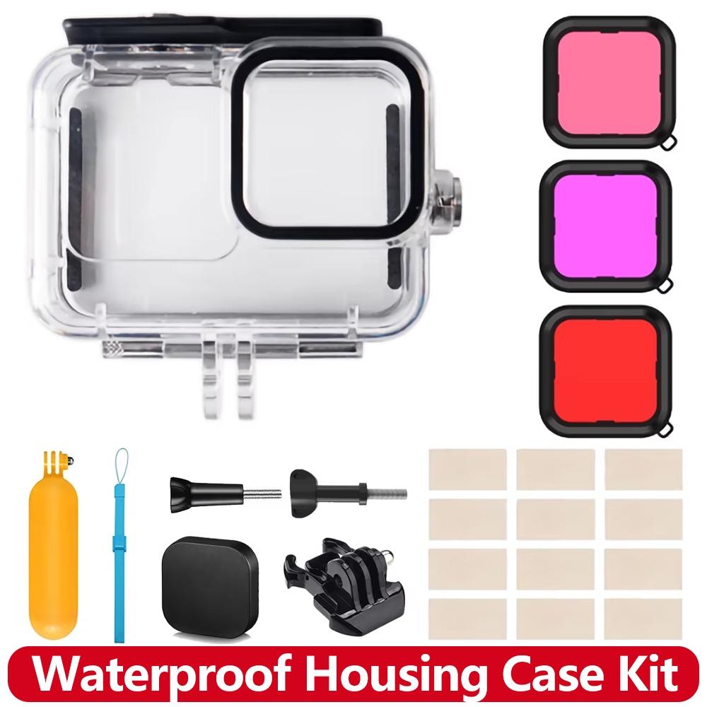 غطاء مقاوم للماء لكاميرا GoPro - مراجعة Gopro Action Camera Hero 12 Black وسعره