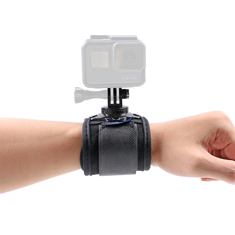 حامل حزام المعصم SUREWO متوافق - مراجعة Gopro Action Camera Hero 12 Black وسعره