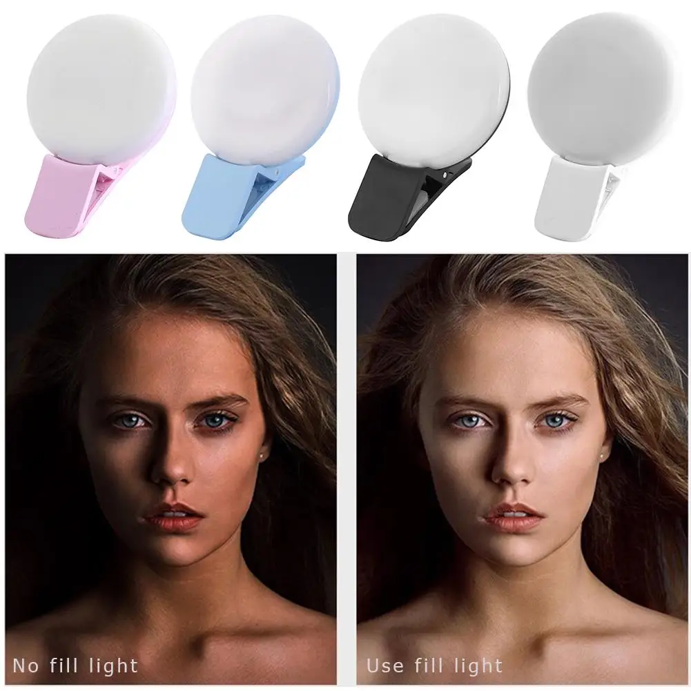 الهاتف المحمول LED Selfie Ring - مراجعة Photography Lighting Description وسعره