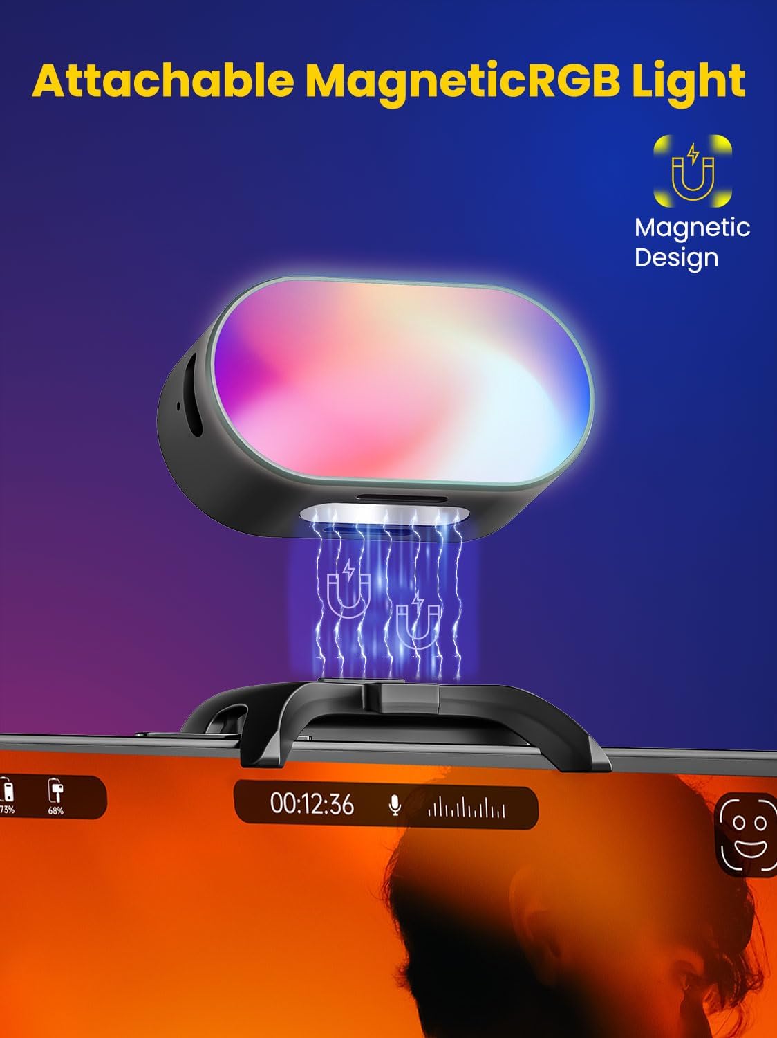 AOCHUAN Mini RGB المغناطيسي مل - مراجعة Photography Lighting Styles وسعره