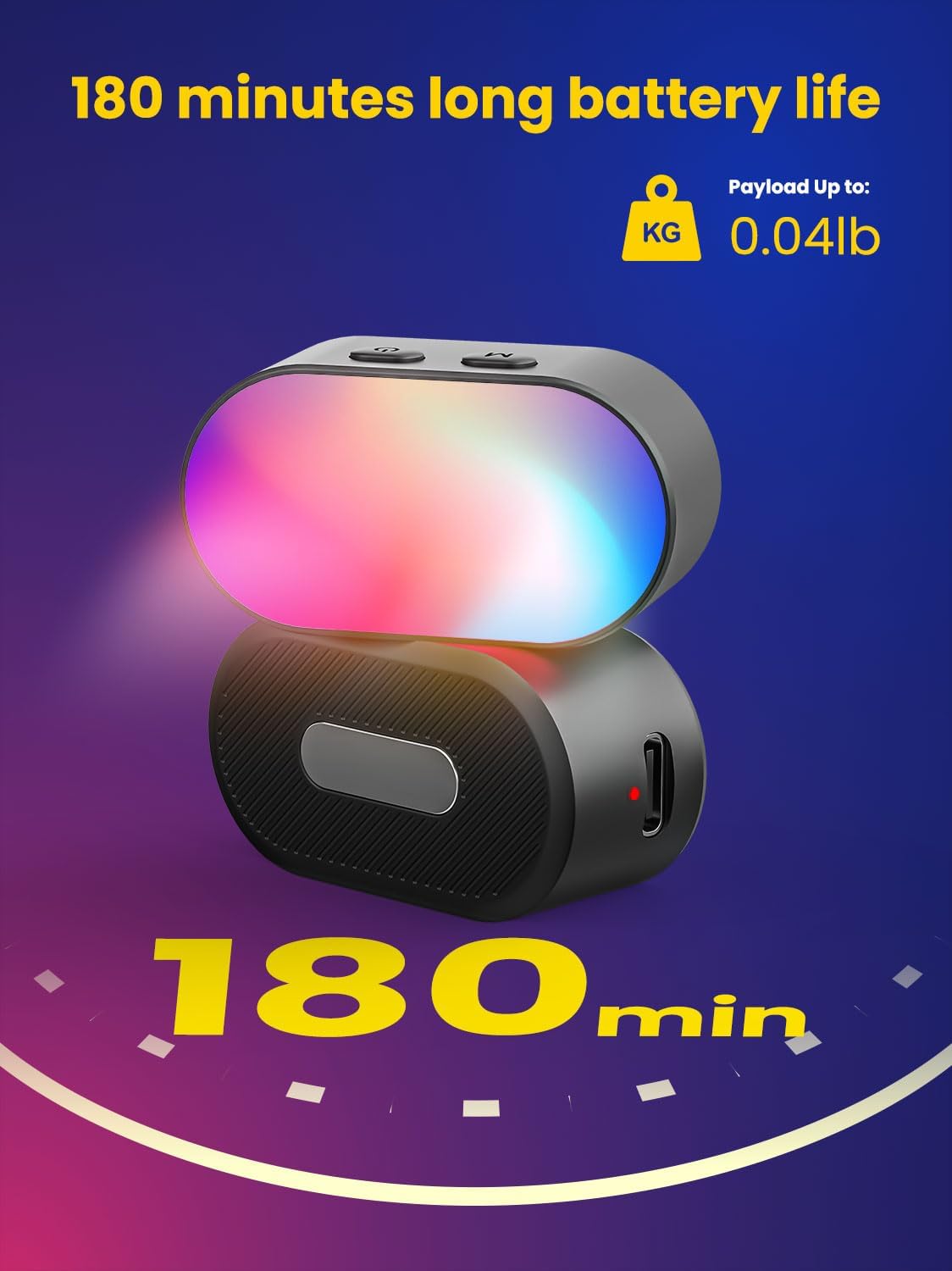 AOCHUAN Mini RGB المغناطيسي مل - مراجعة Photography Lighting Styles وسعره