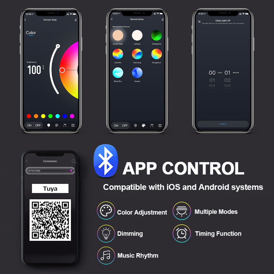 الذكية غروب الشمس مصباح تويا L - مراجعة Photography Lighting App وسعره