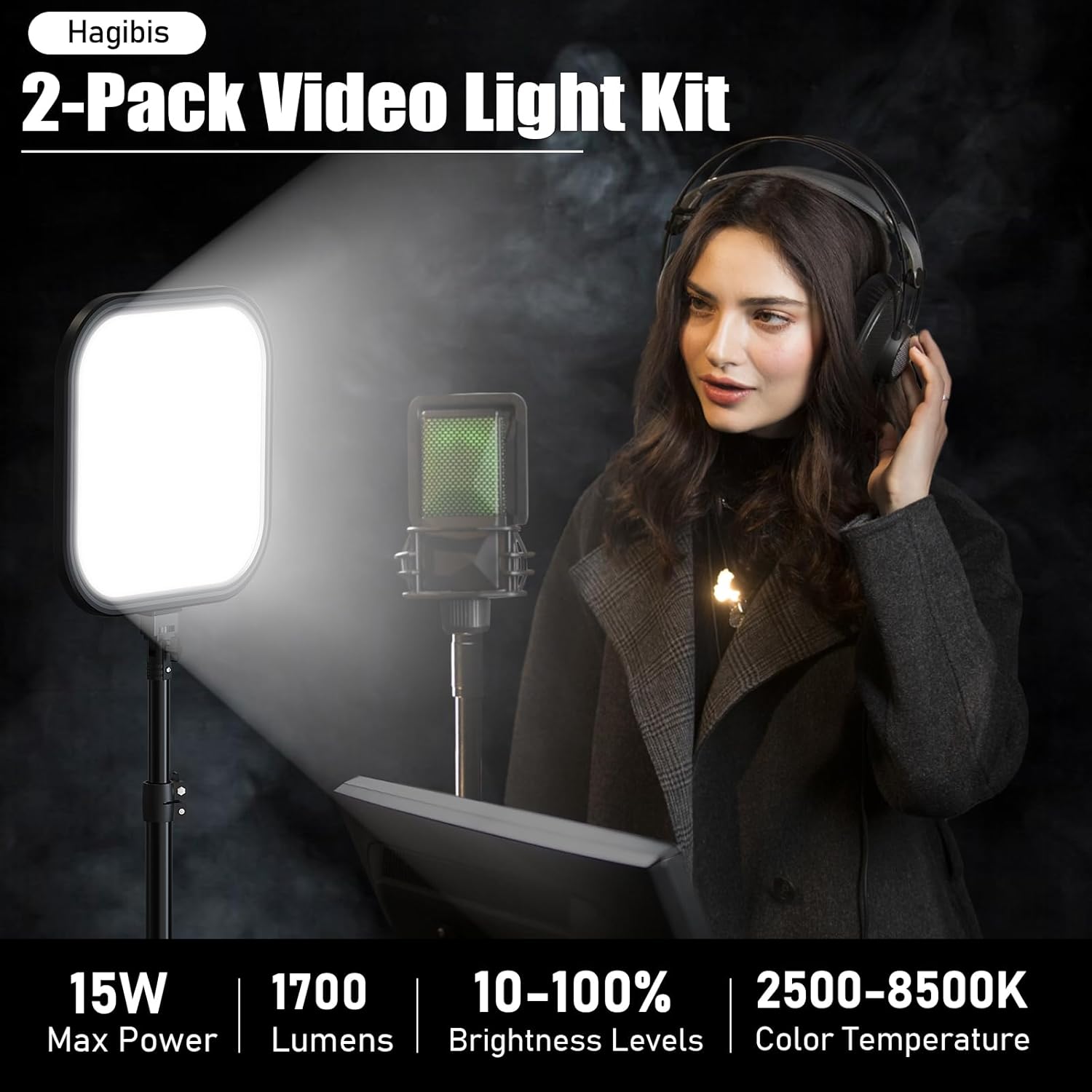 طقم إضاءة فيديو LED من قطعتين  - مراجعة Altson Photography Video Lighting Kit وسعره