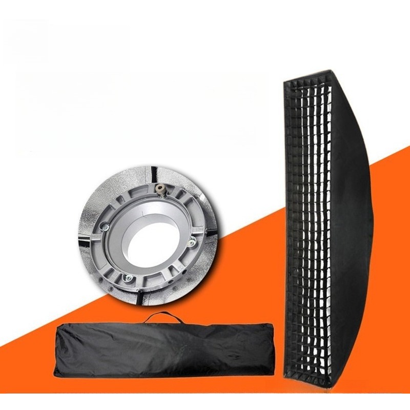 شبكة سوفت بوكس، شريط شبكي، سوف - مراجعة Softbox Portable Strip وسعره