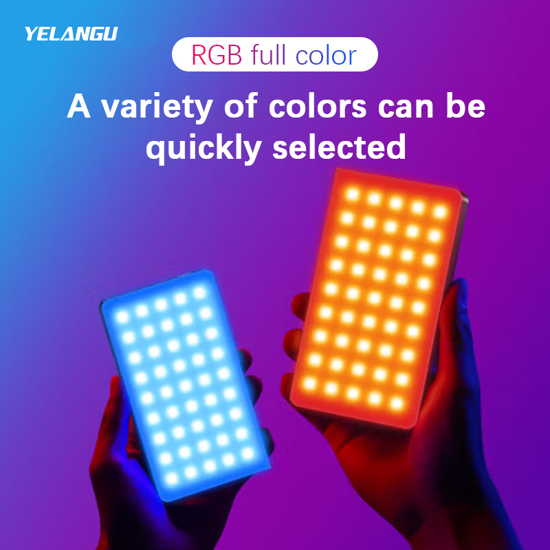 YELANGU RGB LED الفيديو الضوئي - مراجعة Photography Lighting Description وسعره