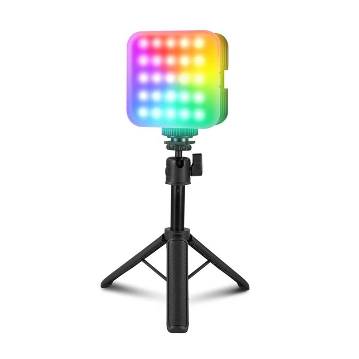 مصباح فيديو RGB مغناطيسي مع حا - مراجعة Photography Lighting App وسعره