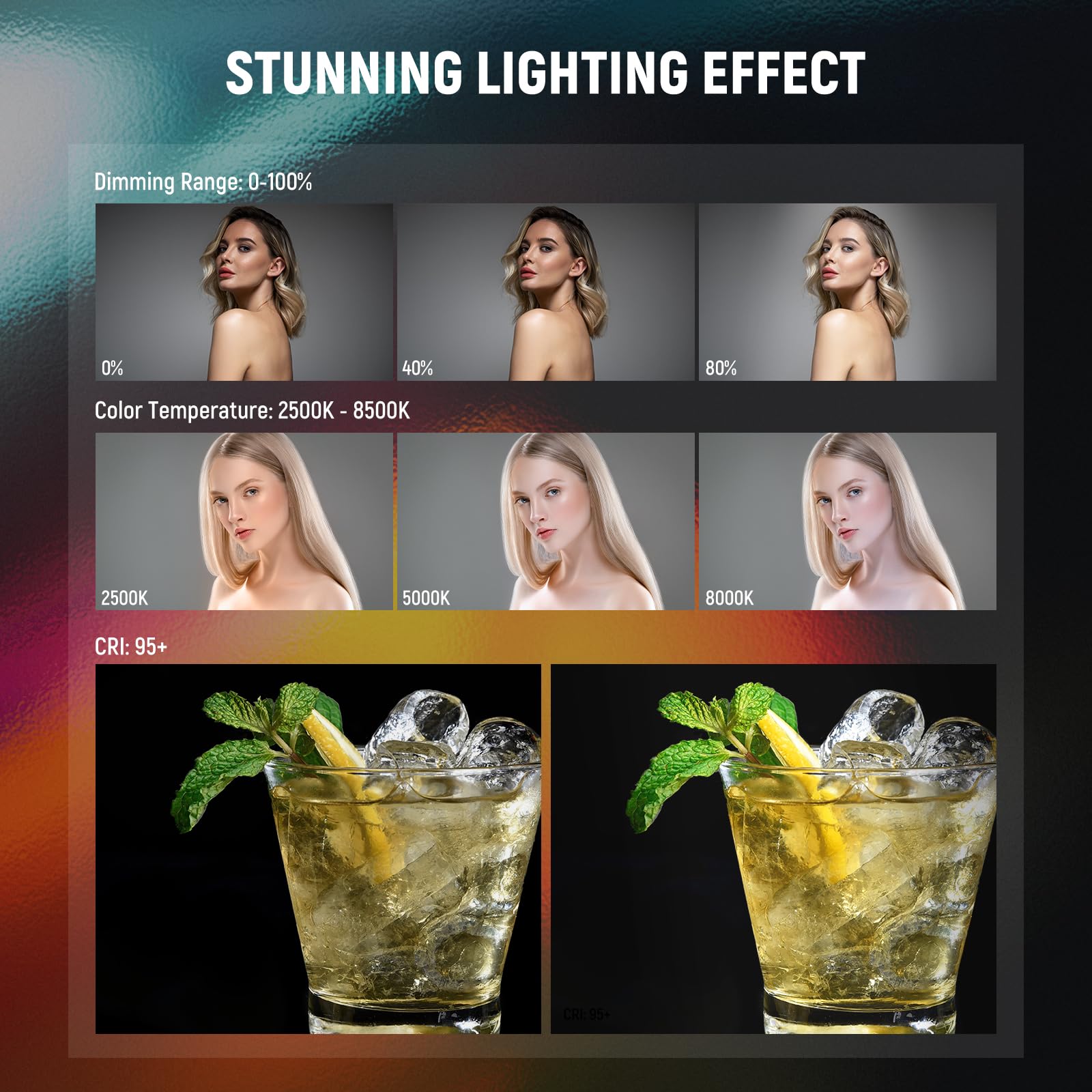 NEEWER RGB عصا الضوء مع APP ال - مراجعة Photography Lighting App وسعره
