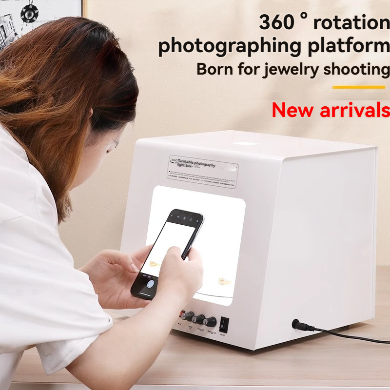 صندوق إضاءة لتصوير المجوهرات،  - مراجعة Photography Lighting For Jewelry وسعره