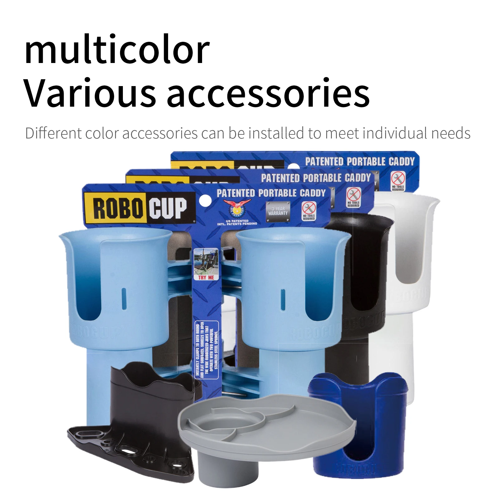 حامل أكواب RoboCup قابل للتثبي - مراجعة Photography Lighting Material وسعره