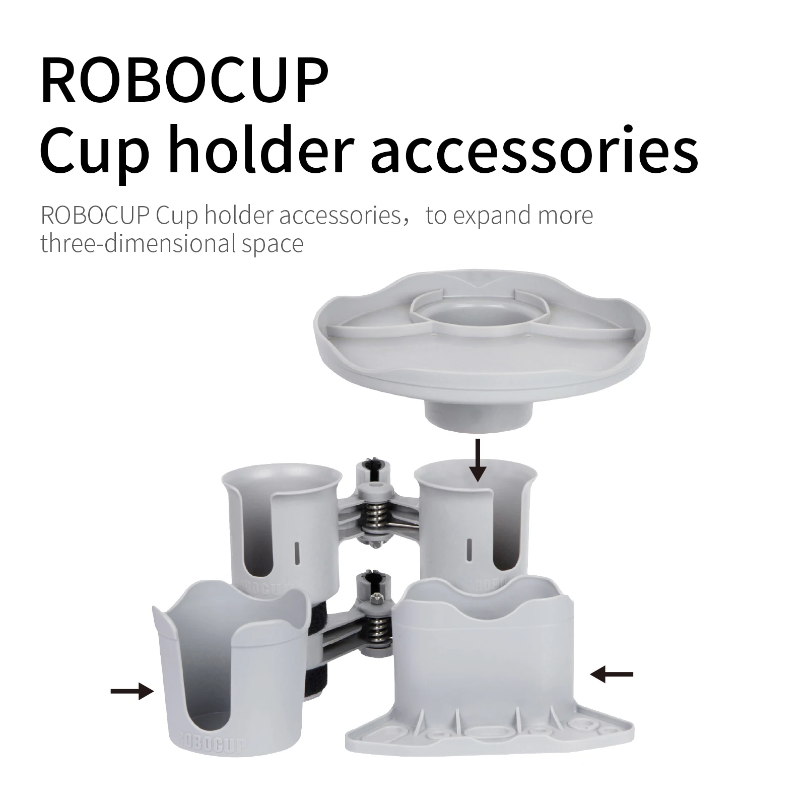 حامل أكواب RoboCup قابل للتثبي - مراجعة Photography Lighting Material وسعره