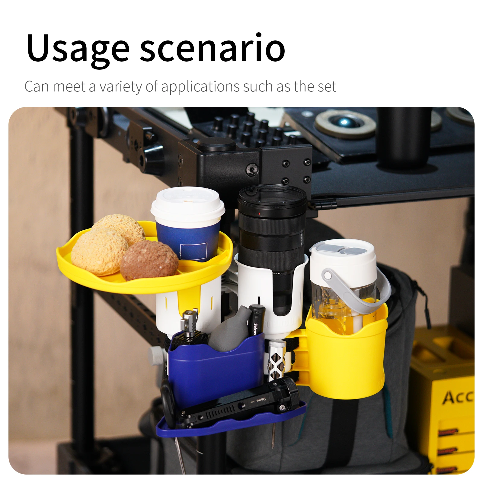 حامل أكواب RoboCup قابل للتثبي - مراجعة Photography Lighting Material وسعره
