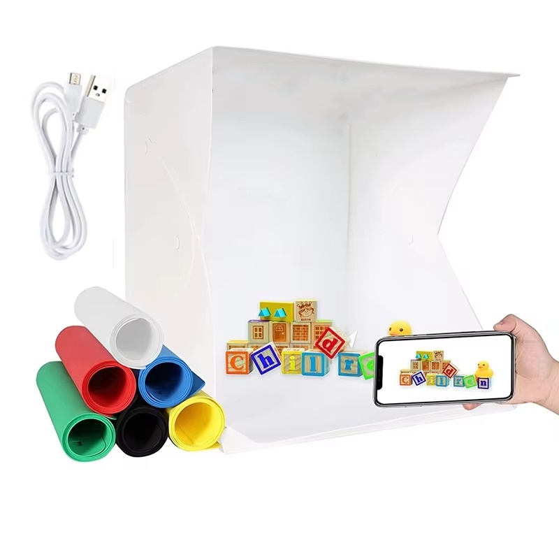 صندوق إضاءة قابل للطي، خيمة اس - مراجعة Iris Photography Led Lighting Pack وسعره