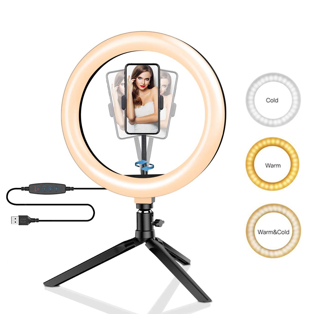 26 سنتيمتر 10 بوصة Led حلقة Se - مراجعة Iris Photography Led Lighting Pack وسعره