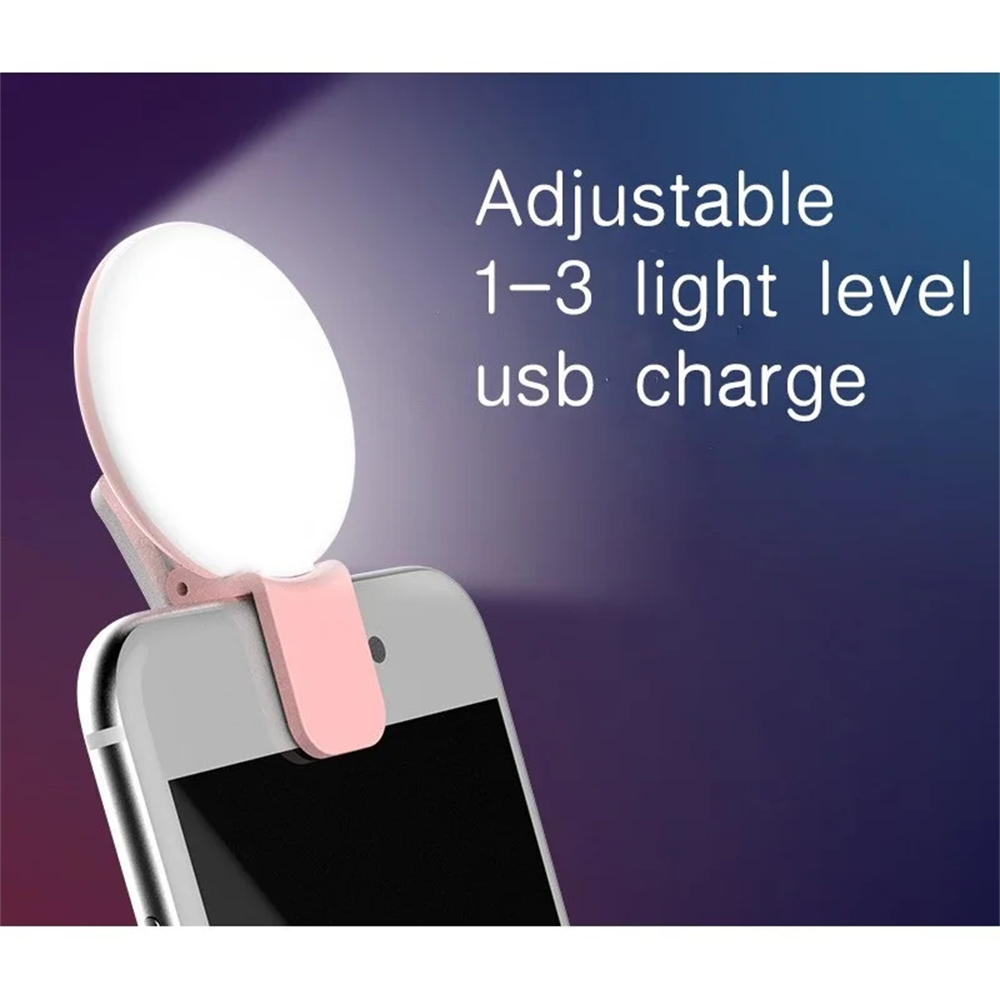 مصباح LED محمول للهاتف، إضاءة  - مراجعة Photography Lighting Description وسعره