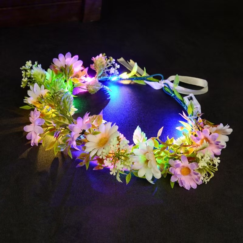 إكليل زهور مضيء بإضاءة LED، عص - مراجعة Photography Lighting Devices وسعره