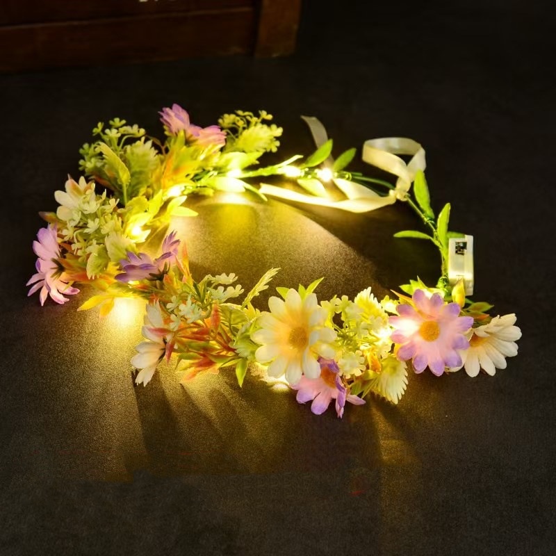 إكليل زهور مضيء بإضاءة LED، عص - مراجعة Photography Lighting Devices وسعره