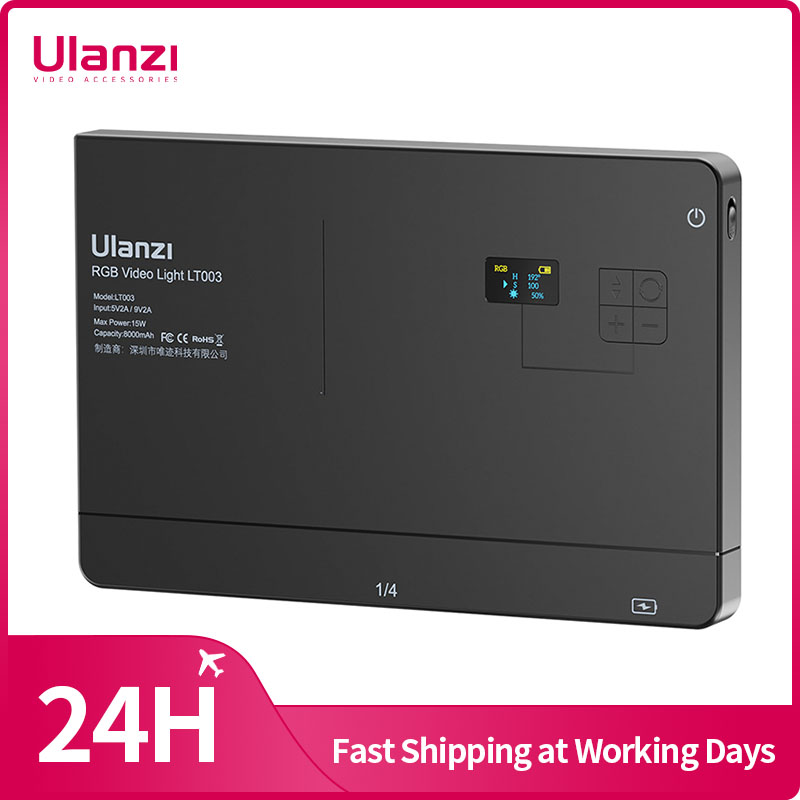 Ulanzi LT003 15W RGB Video Lig - مراجعة Photography Lighting Description وسعره