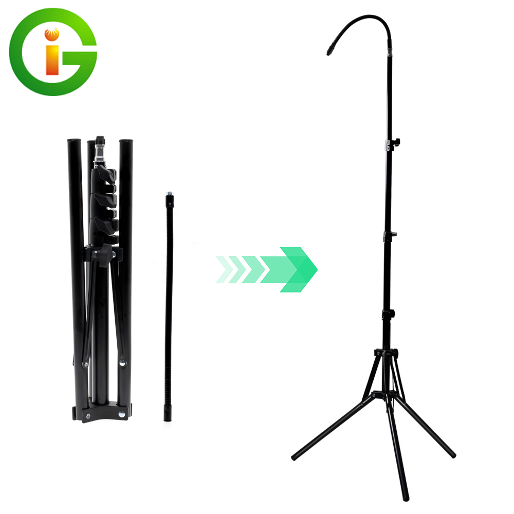 قابل للتعديل 60-160 سنتيمتر أر - مراجعة Stand Lighting Photography وسعره