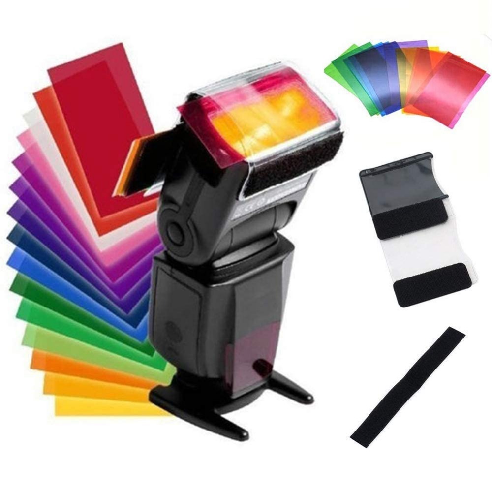 طقم فلاتر إضاءة للكاميرا بـ 12 - مراجعة Photography Lighting For Portraits وسعره