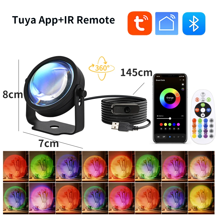الذكية غروب الشمس مصباح تويا U - مراجعة Photography Lighting App وسعره