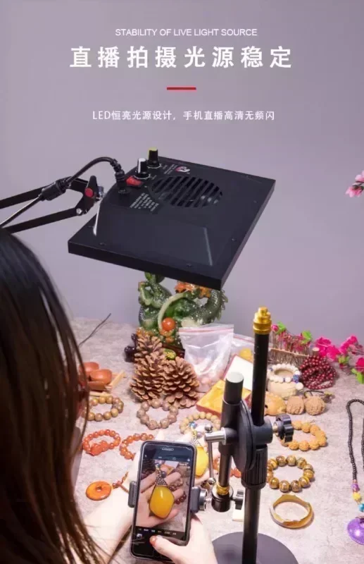 مجوهرات البث المباشر ملء ضوء ا - مراجعة Photography Lighting For Jewelry وسعره