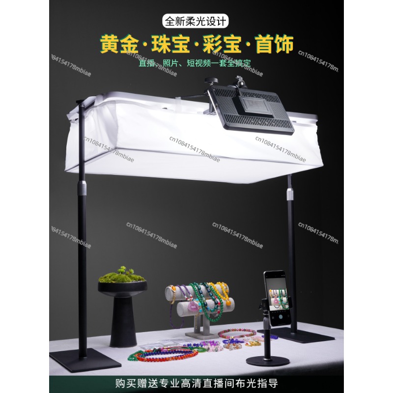 ملء الضوء الخاص LED التصوير ال - مراجعة Photography Lighting For Jewelry وسعره