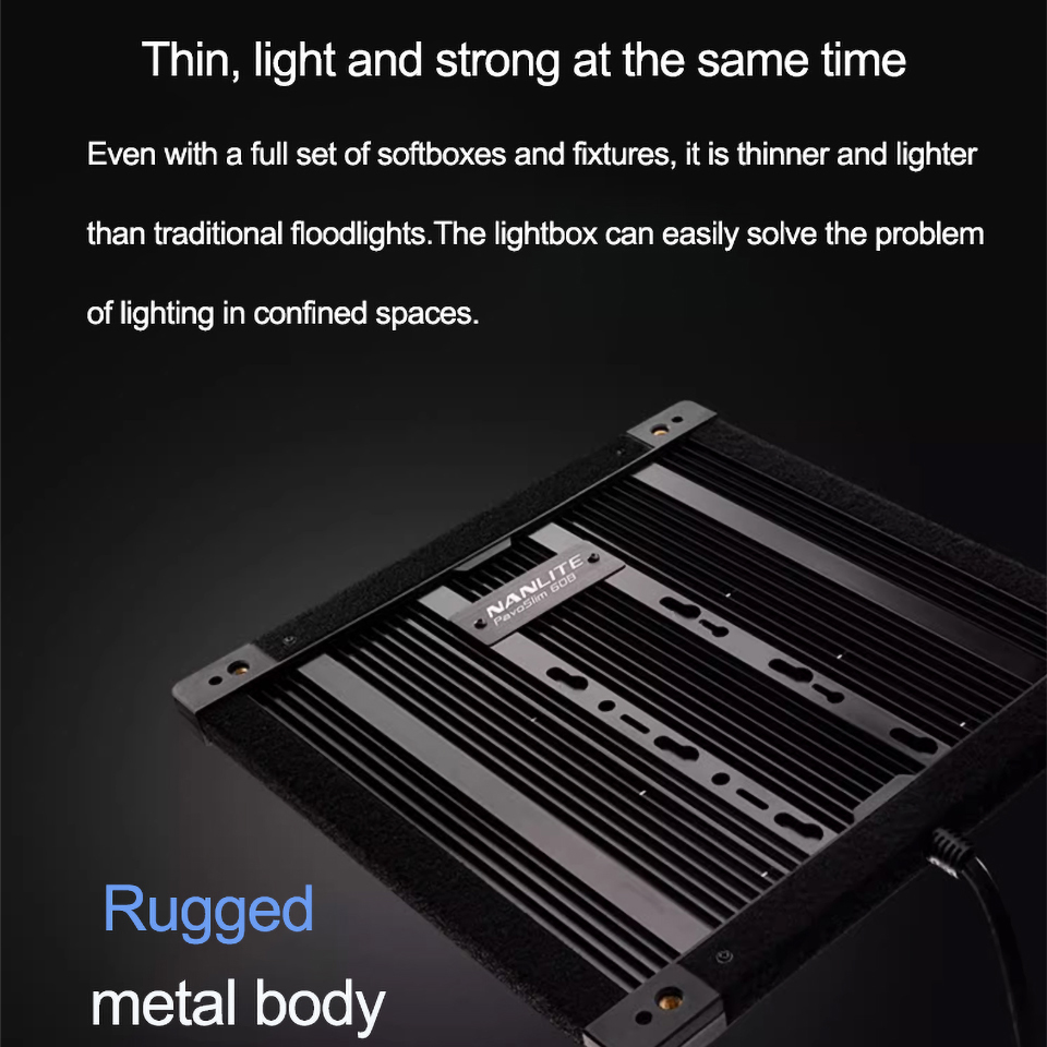 Nanlite PavoSlim 120B ثنائي ال - مراجعة Photography Lighting App وسعره