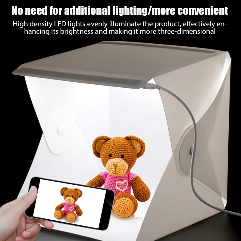 كابينة تصوير صغيرة قابلة للطي  - مراجعة Softbox Portable Strip وسعره