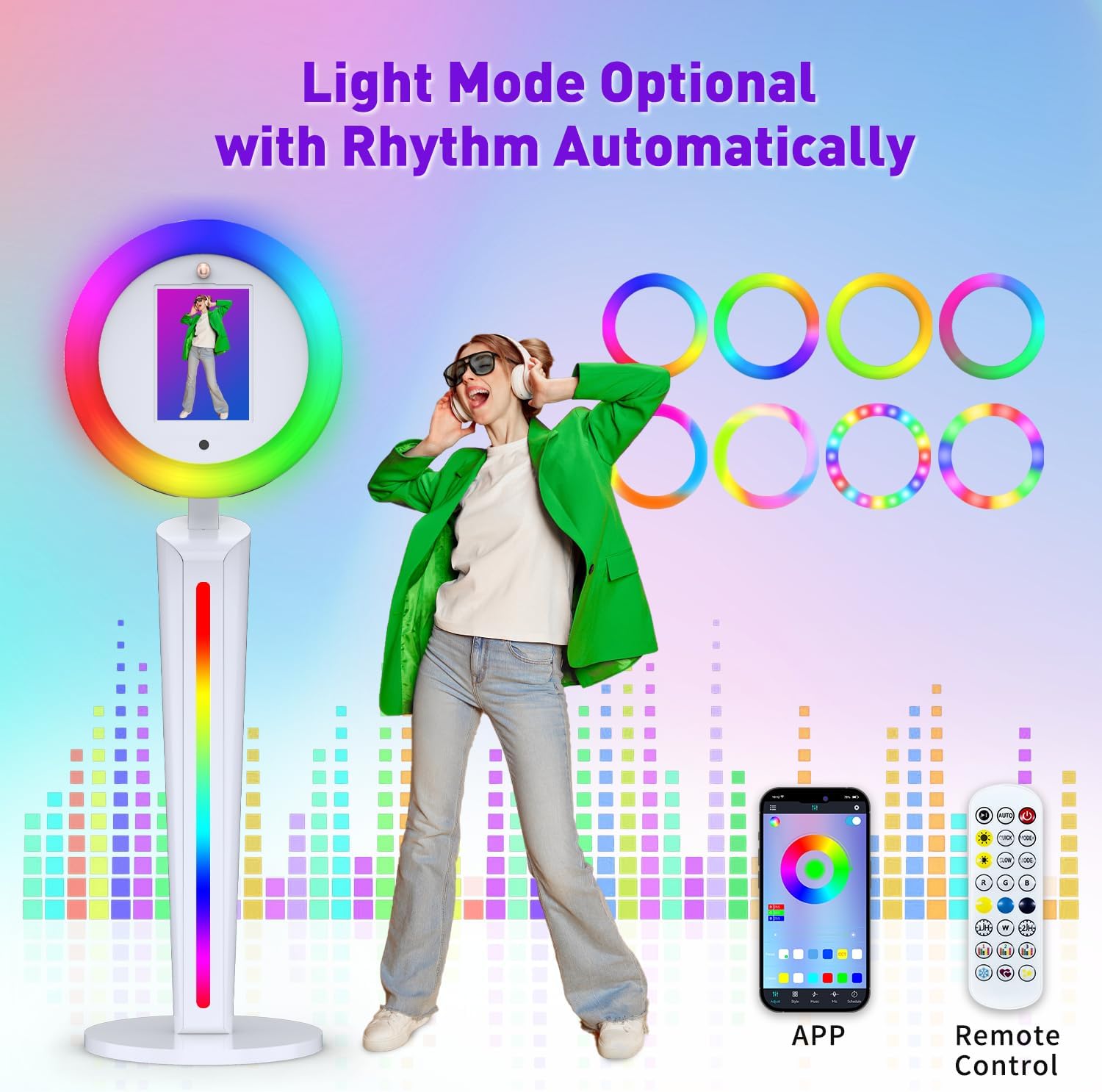جهاز تصوير آيباد محمول مع تحكم - مراجعة Photography Lighting App وسعره
