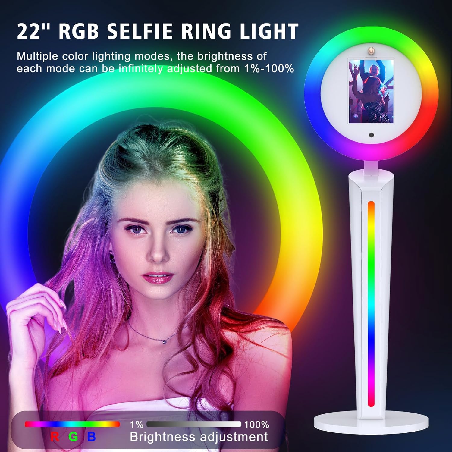 جهاز تصوير آيباد محمول مع تحكم - مراجعة Photography Lighting App وسعره