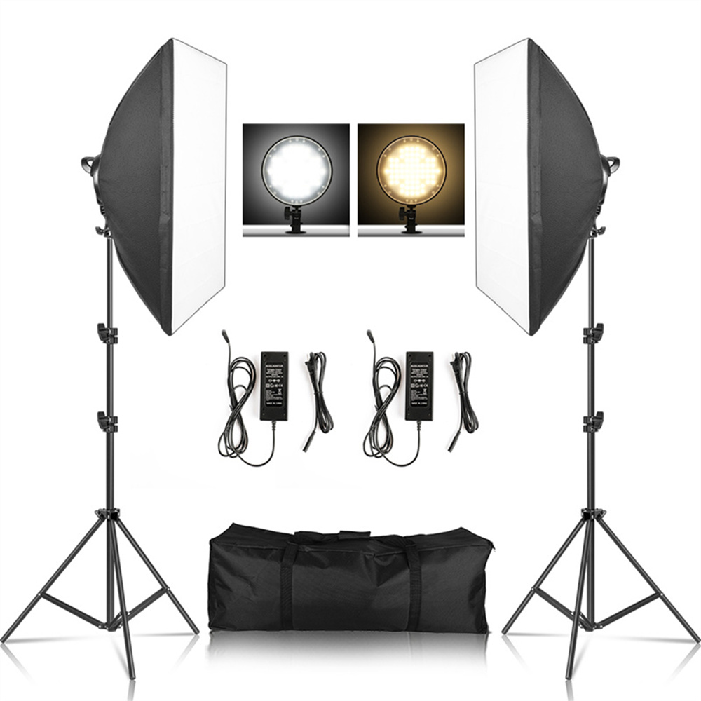 سوفت بوكس ضوء التصوير عدة صور  - مراجعة Iris Photography Led Lighting Pack وسعره
